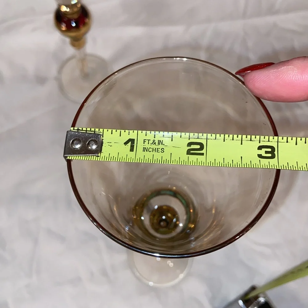Set of 2 Z Gallerie Champagne Glass Majestic
